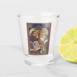 Saints Cyril and Methodius Apostles to the Slavs Shot Glass