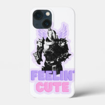Saint's Feelin' Cute iPhone Case