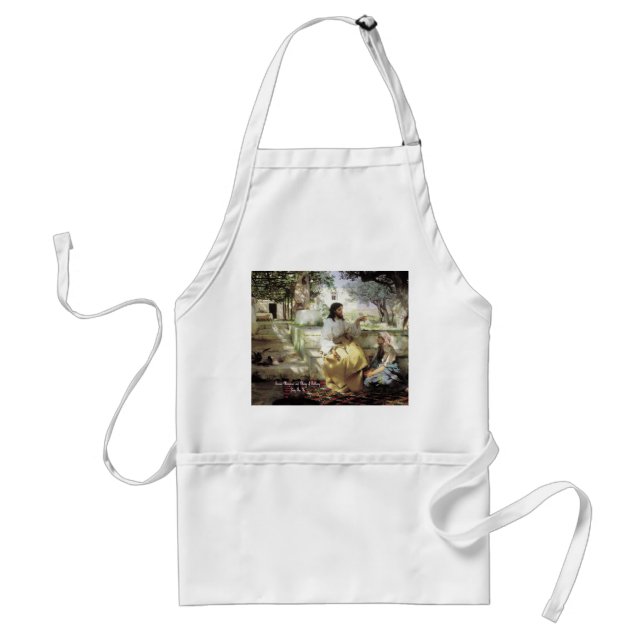 Saints Martha and Mary of Bethany Standard Apron (Front)