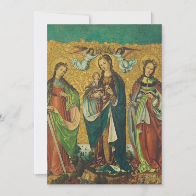 Saints Perpetua and Felicity Thank You Card (Front)
