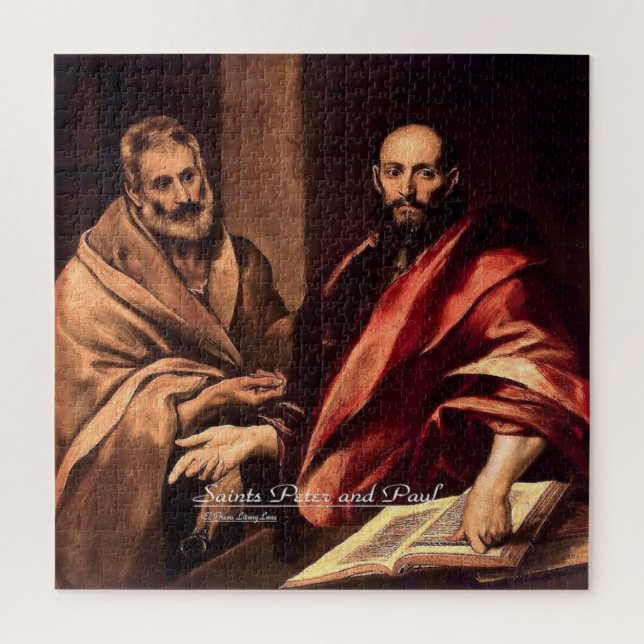 Saints Peter and Paul Jigsaw Puzzle (Vertical)