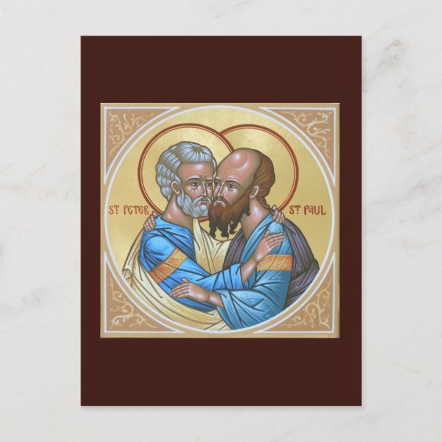 Saints Peter and Paul Prayer Card (Front)