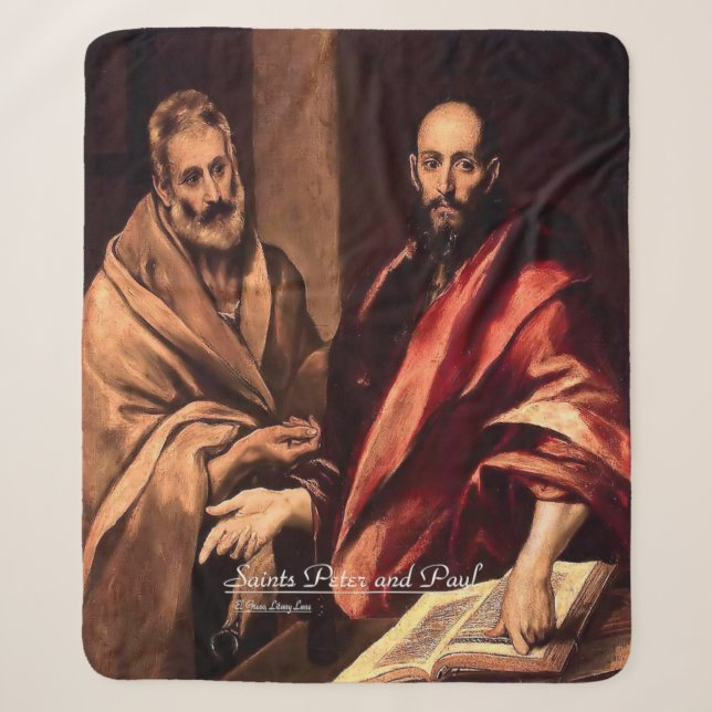 Saints Peter and Paul Sherpa Blanket (Front)