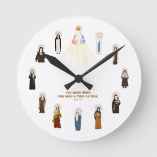 Saints Wall Clock