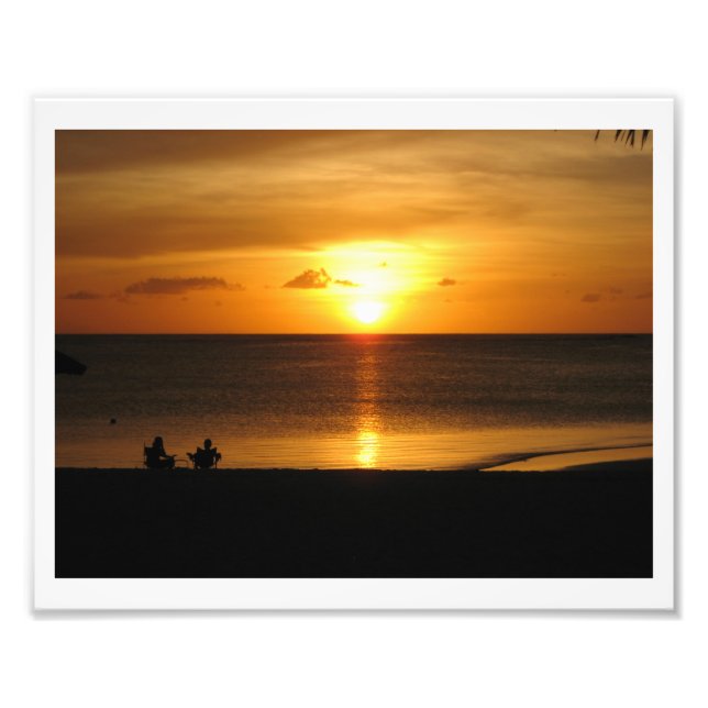 Saipan Sunset II Photo Print (Front)