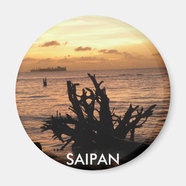 SAIPAN SUNSET MAGNET (Front)