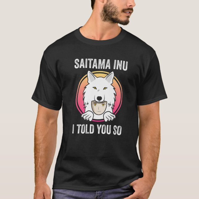 Saitama Inu Coin Crypto Token Cryptocurrency Walle T-Shirt (Front)