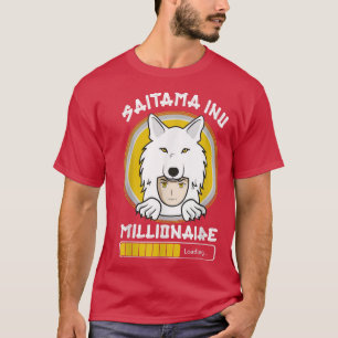 Saitama Inu The Millionaire Loading Coin Crypto To T-Shirt