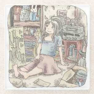 Saji Glass Coaster