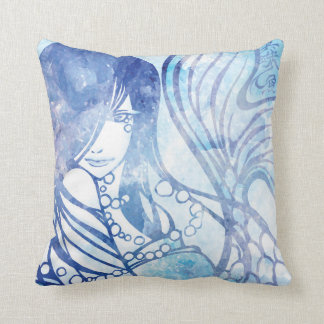 SajuArt Zen "Pearl Mermaid" Pillow