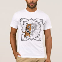 Sak Yant Tiger morphing into Dragon T-Shirt