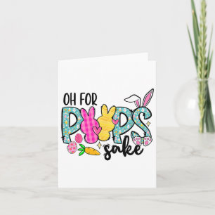 Sake Funny Easter Bunny Print Gles Happy Easter Wo Card