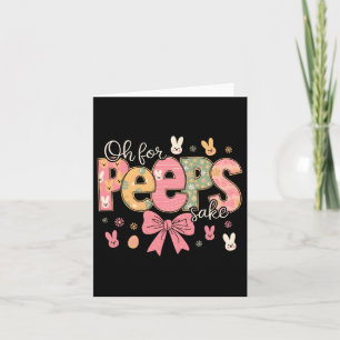 Sake Funny Easter Bunny Print Gles Happy Easter Wo Card