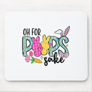 Sake Funny Easter Bunny Print Gles Happy Easter Wo Mouse Mat