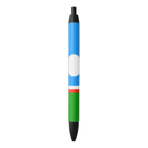 Sakha Flag Black Ink Pen