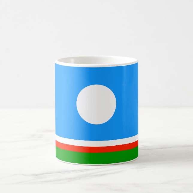Sakha Flag Coffee Mug (Center)