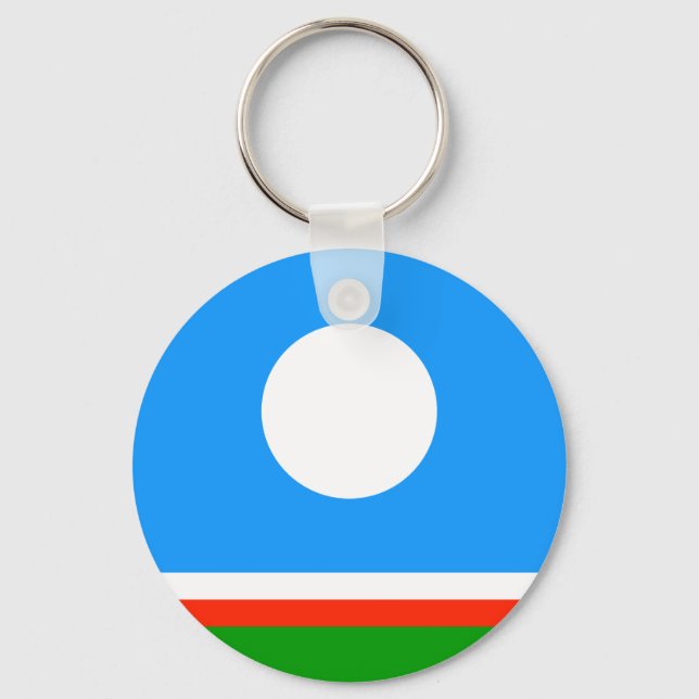 Sakha Flag Key Ring (Front)