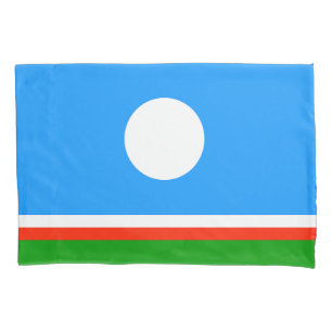 Sakha Flag Pillowcase