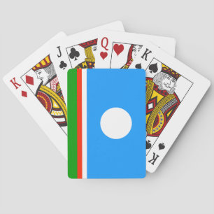 Sakha Flag Playing Cards