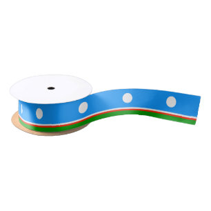 Sakha Flag Satin Ribbon