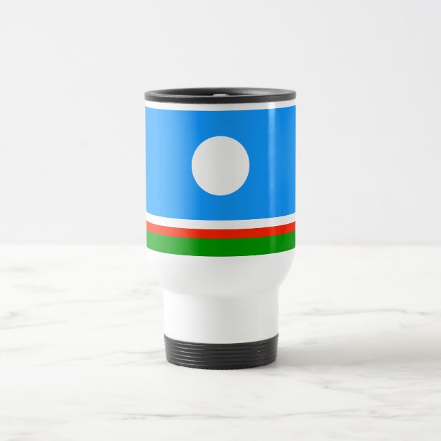 Sakha Flag Travel Mug (Center)