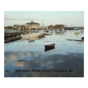 Sakonnet Point, Harbour, Little Compton, RI Photo Print