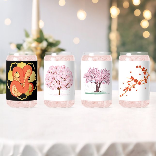 Sakora flower us Year of Chinese snake  Can Glass (Insitu (Wedding))
