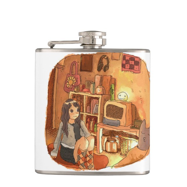 Sakukuji Hip Flask (Front)
