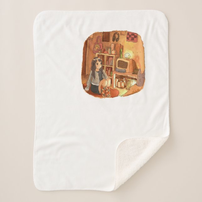 Sakukuji Sherpa Blanket (Front)