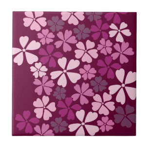 sakula cherry blossom tile