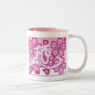 sakura 3 Two-Tone coffee mug
