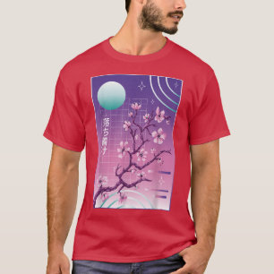 Sakura 80s 90s Japanese Cherry Blossom Vaporwave A T-Shirt