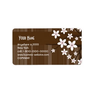 Sakura Address Label