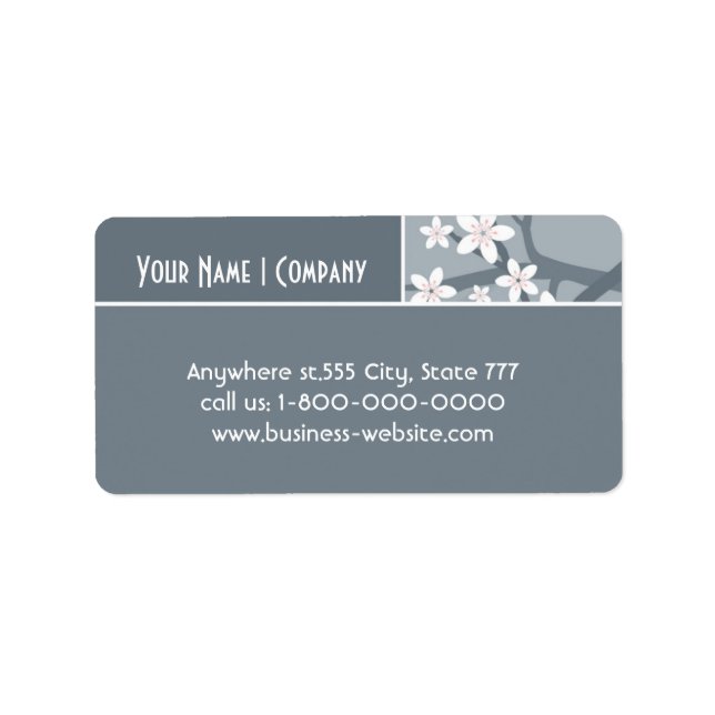 Sakura Address Label (Front)