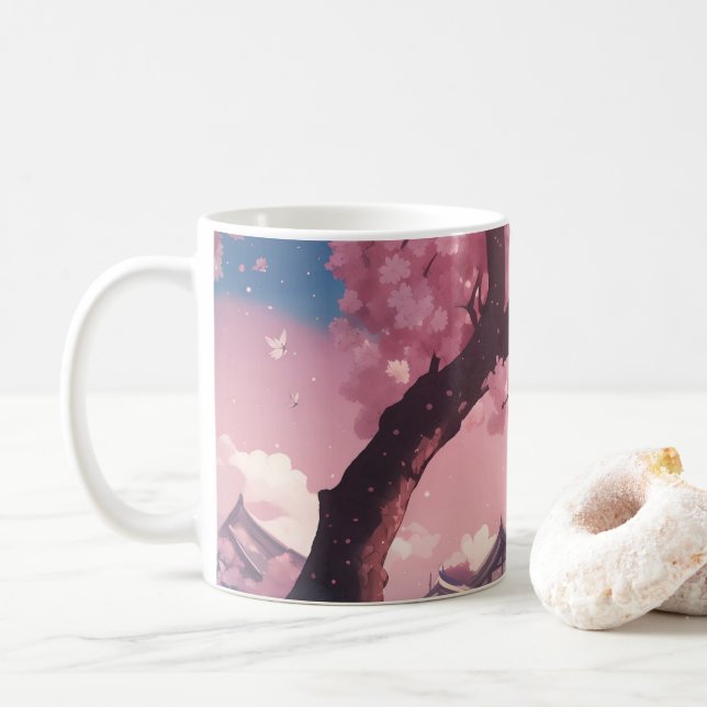 Sakura animal coffee mug (With Donut)