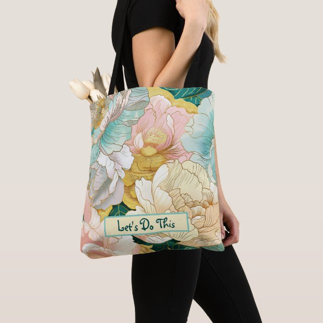 Sakura Back To School Tote Bag (Close Up)