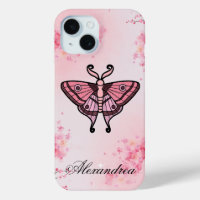 Sakura Bliss, Pink Moth, Sakura Background