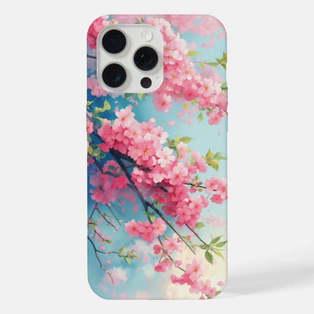 Sakura Blush of Spring iPhone Case (Back)