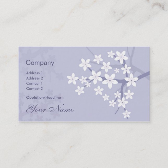 Sakura Business Card (Front)