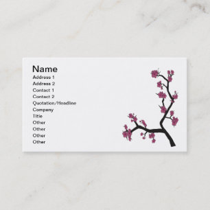 Sakura Business Cards
