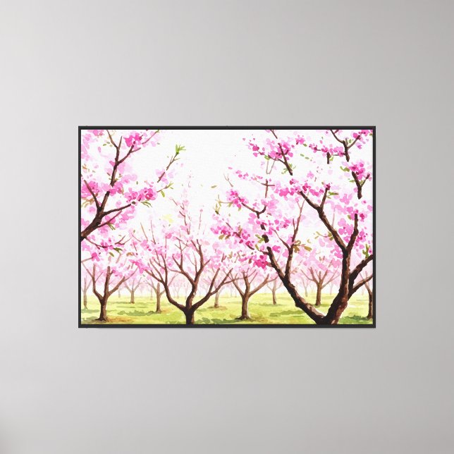Sakura Canvas Print (Front)