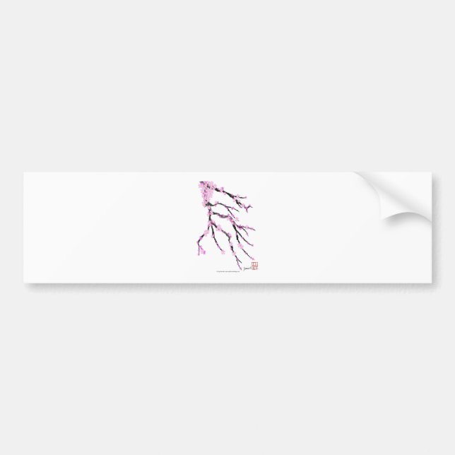 Sakura Cherry Blossom 22,Tony Fernandes Bumper Sticker (Front)