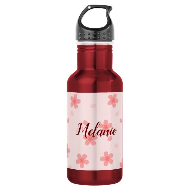 Sakura Cherry Blossom 532 Ml Water Bottle (Front)
