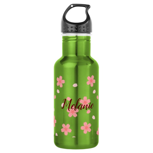 Sakura Cherry Blossom 532 Ml Water Bottle (Front)