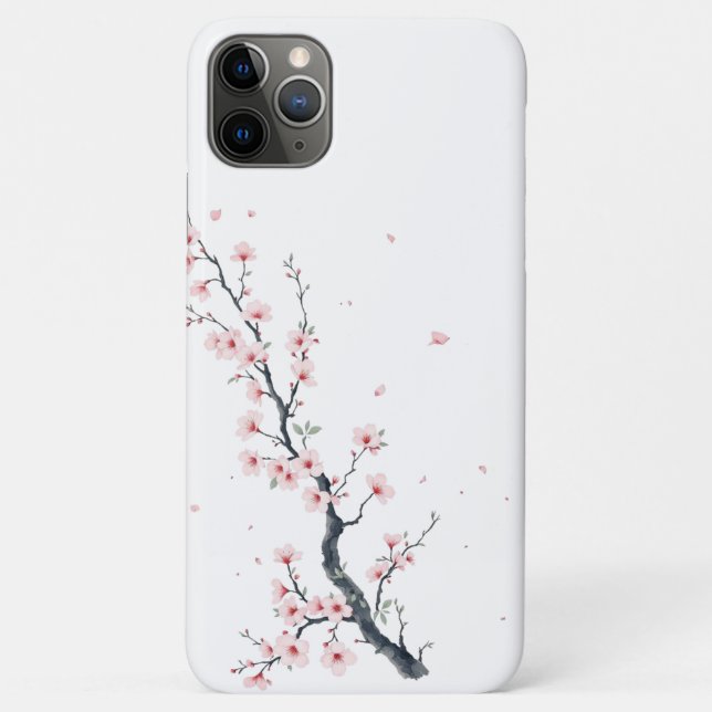 Sakura Cherry Blossom Branch iPhone / iPad case (Back)