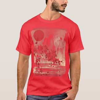 Sakura Cherry Blossom Japanese Art for Artwork Lov T-Shirt