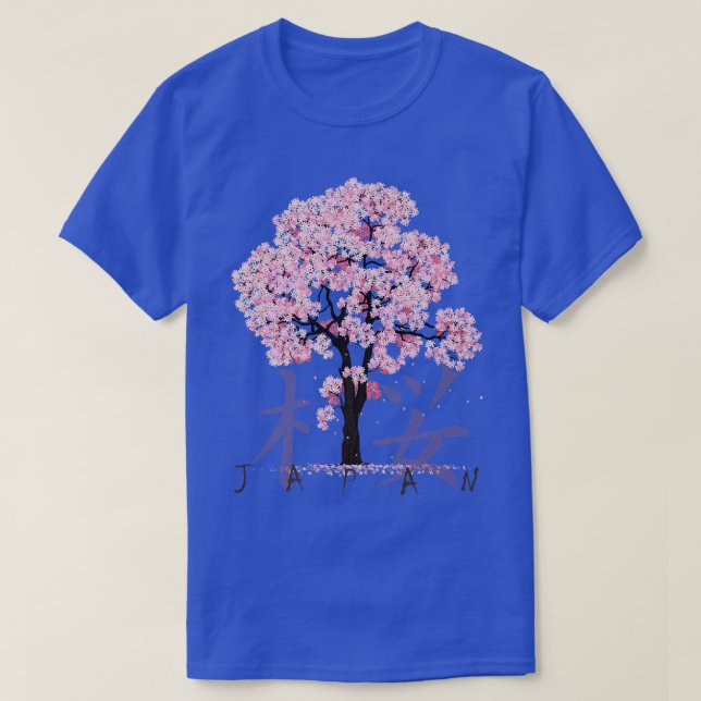 SAKURA CHERRY BLOSSOM OF JAPAN  T-Shirt (Design Front)