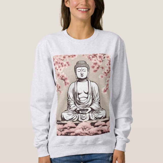 Sakura Cherry Blossom Sweatshirt (Front)