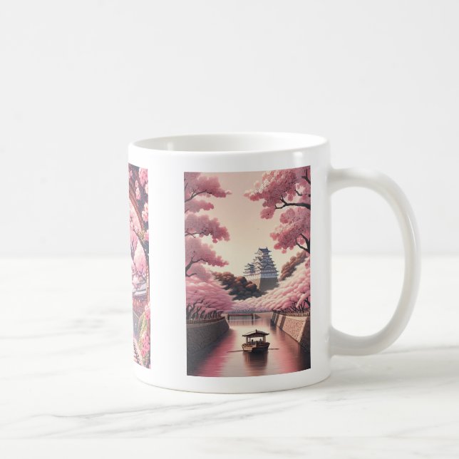 Sakura Cherry Blossom Travel Mug (Right)