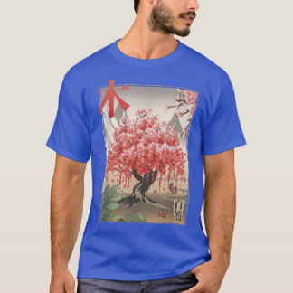 Sakura Cherry Blossom Tree Japanese art nature T-Shirt